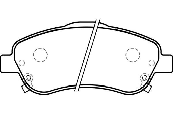 KAVO PARTS Комплект тормозных колодок, дисковый тормоз BP-9082